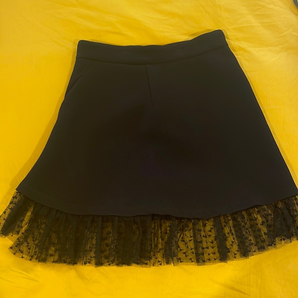 MAJE Skirt with lace details